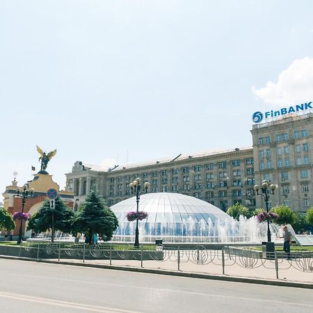 Apartament On Independence Square Kiew Exterior foto