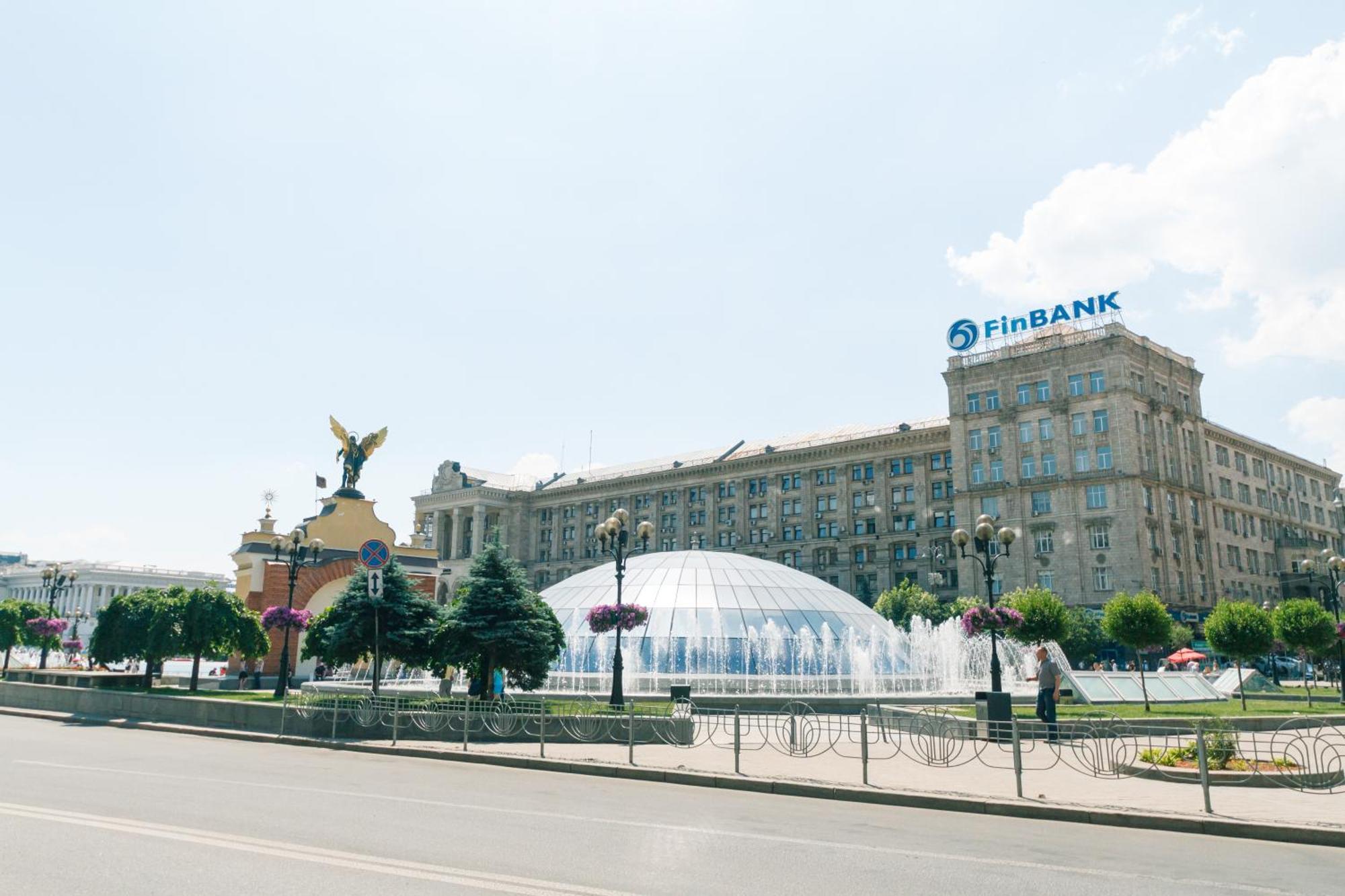 Apartament On Independence Square Kiew Exterior foto